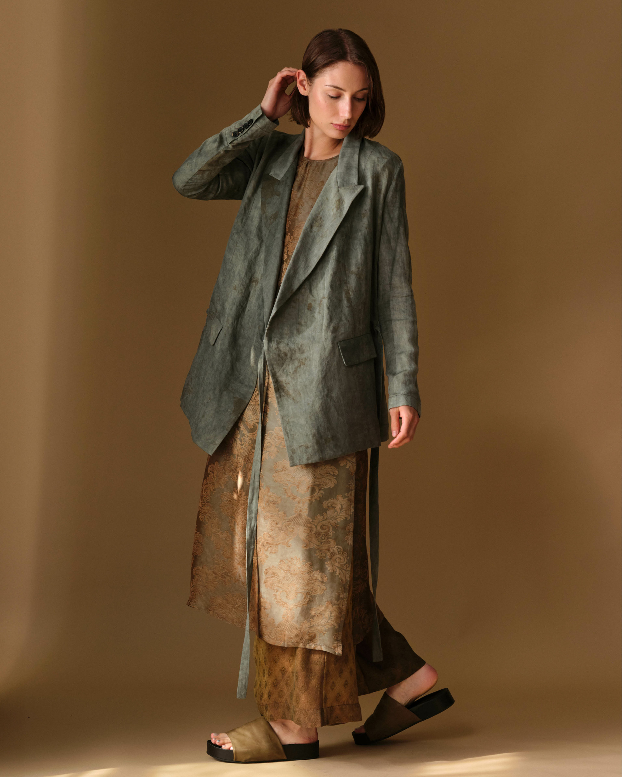 Henrik Vibskov Onion Trench Coat in Navy | Santa Fe Dry Goods